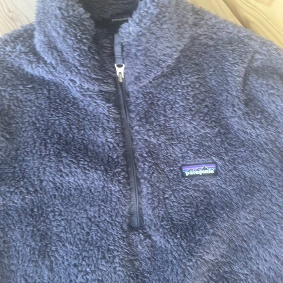 ** Patagonia half zip Sherpa Los Gatos Charcoal Gray Medium - Picture 5 of 7